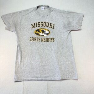Russell Athletic‎ Missouri Tigers Sports Medicine T-Shirt Gray Large